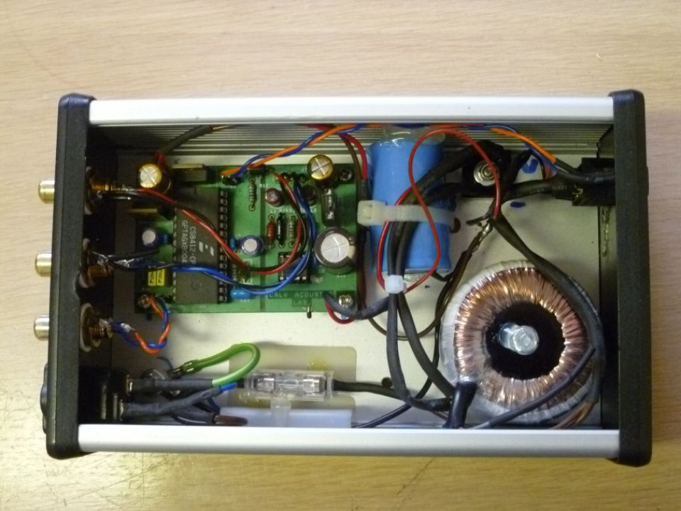 Project: TDA1543 Non Oversampling (NOS) DAC - overall view