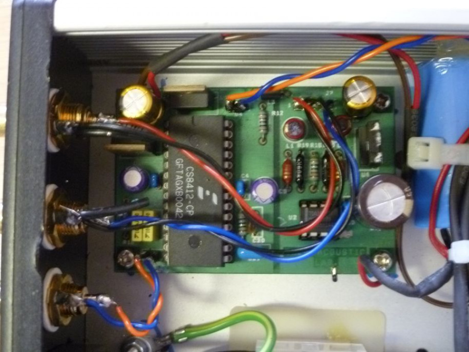 Project: TDA1543 Non Oversampling (NOS) DAC - Another view of the PCB